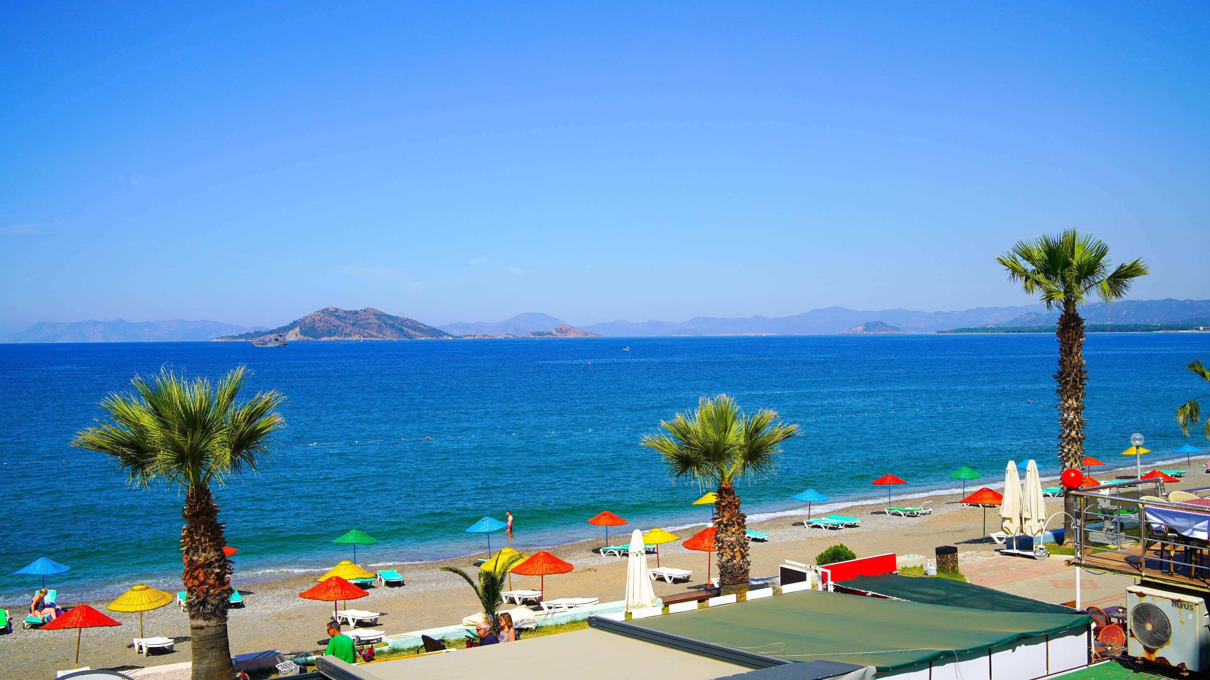 Aquila Beach Hotel フェティエ エクステリア 写真